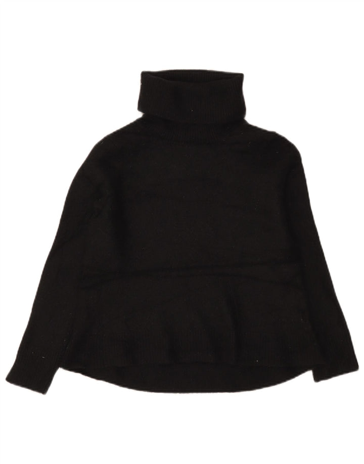 Damski sweter z golfem White Label UK 12, średni czarny