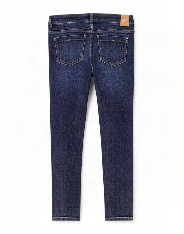 Damskie jeansy Skinny Zara EU 40 Medium W30 L28 Granatowe