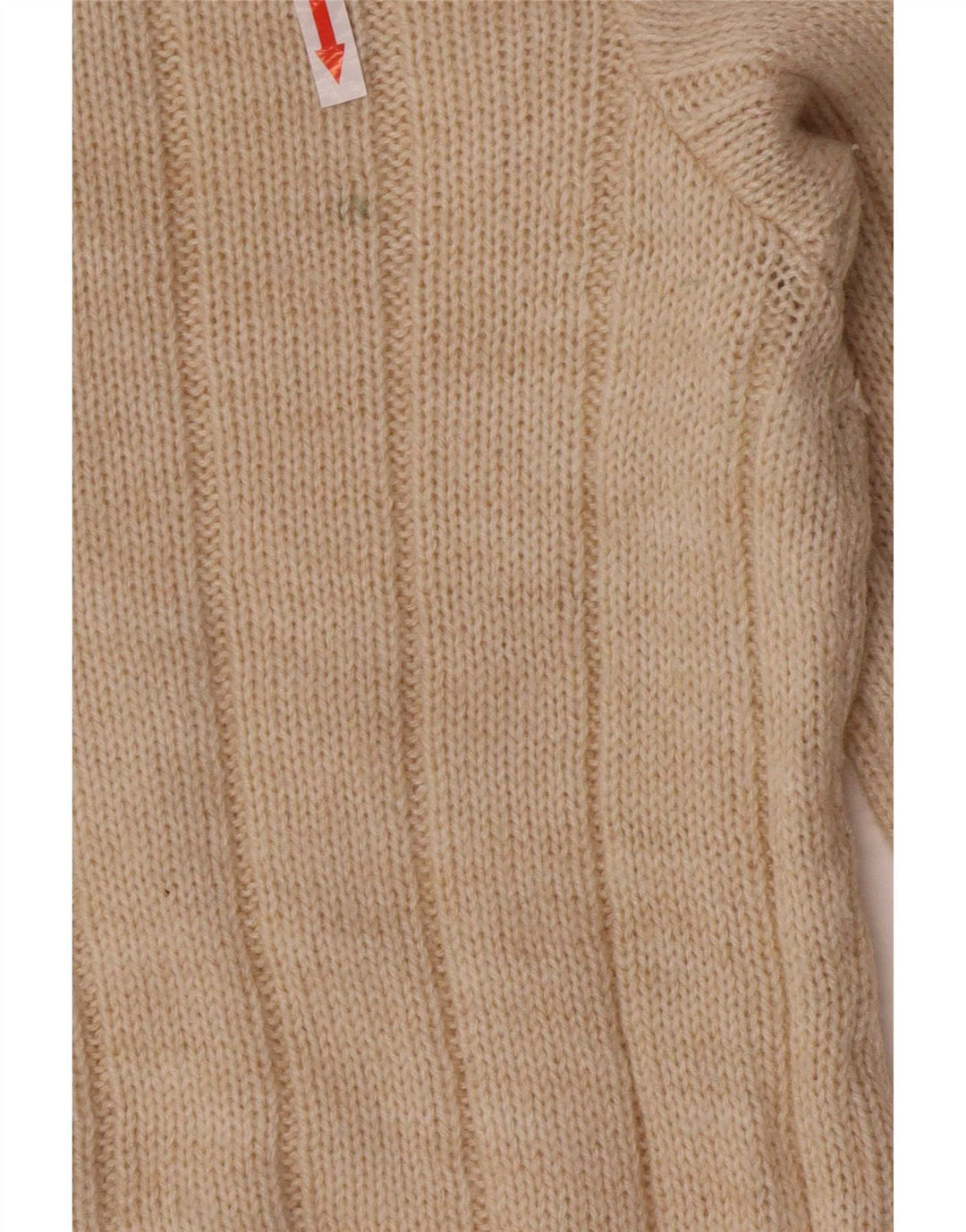 Sweter męski w stylu vintage, średni beż