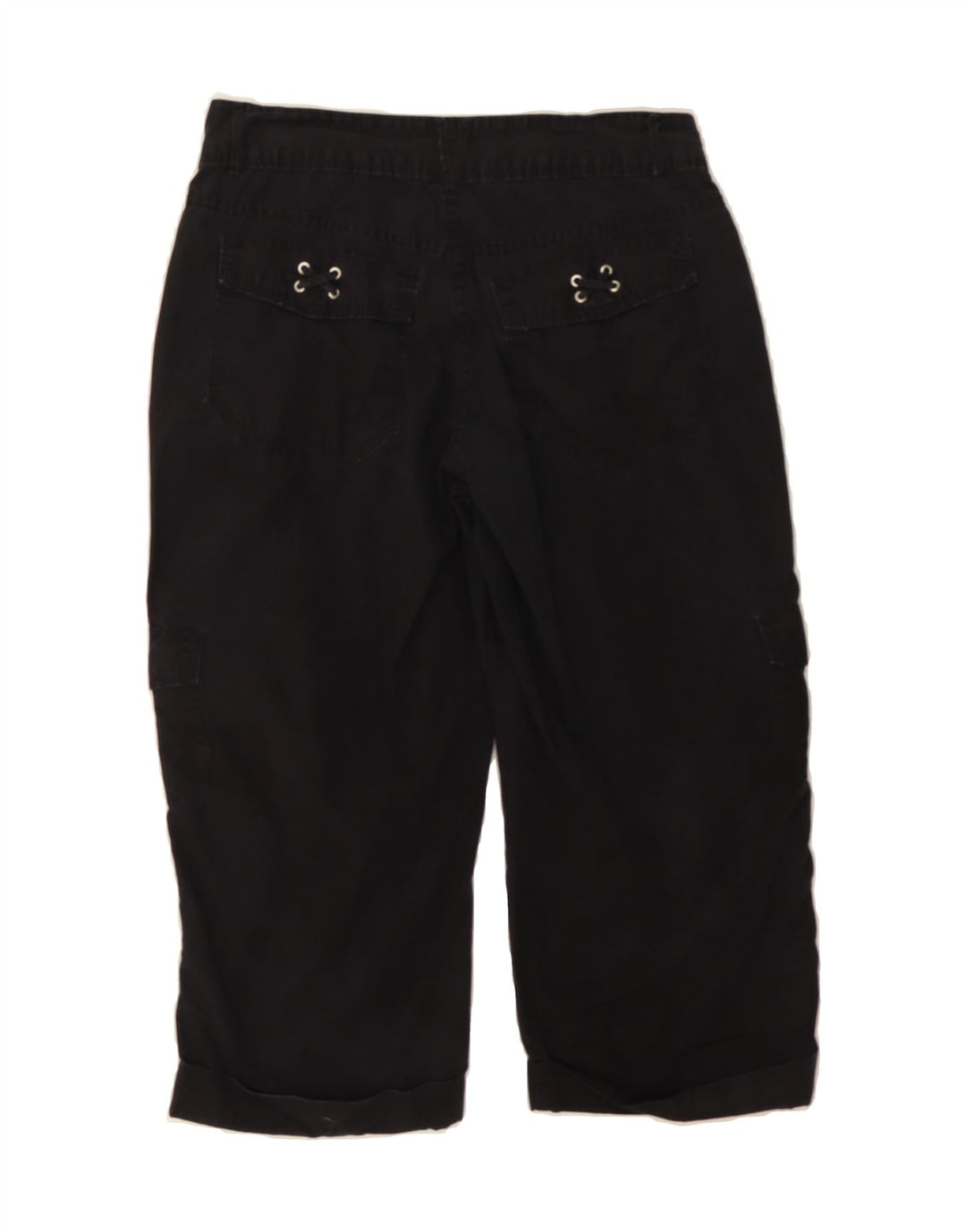 LEE Womens Riders Bermuda Shorts US 4 Small W27  Black Cotton Vintage Lee and Second-Hand Lee from Messina Hembry 