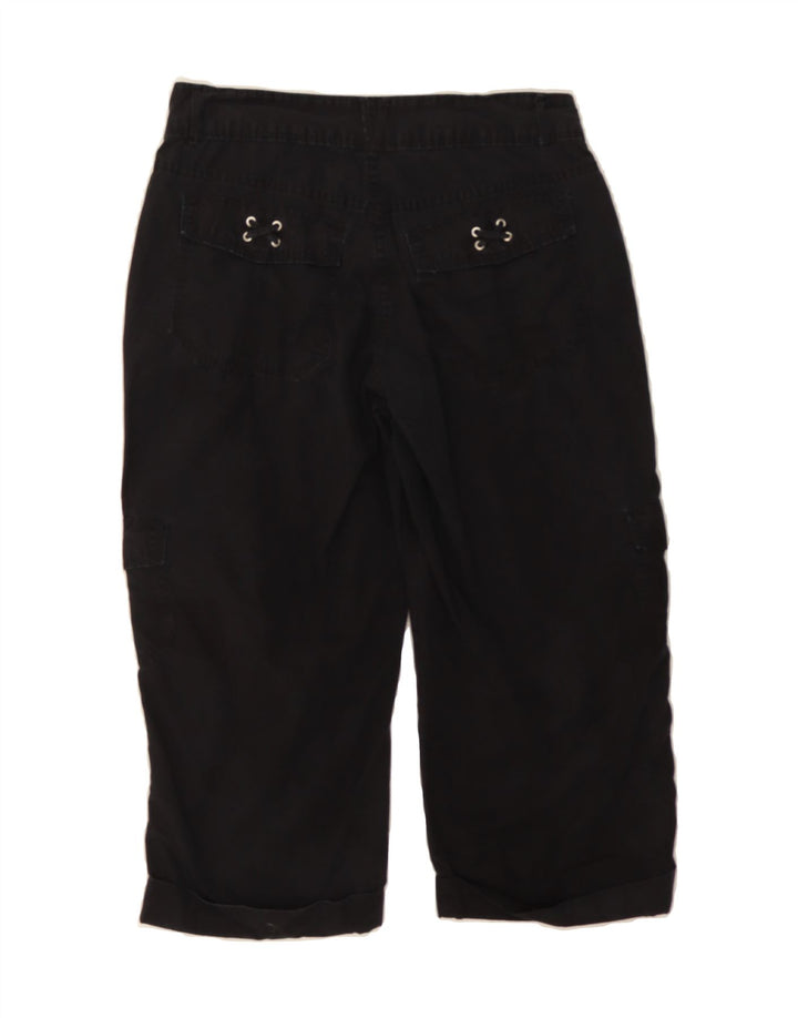 LEE Womens Riders Bermuda Shorts US 4 Small W27  Black Cotton Vintage Lee and Second-Hand Lee from Messina Hembry 