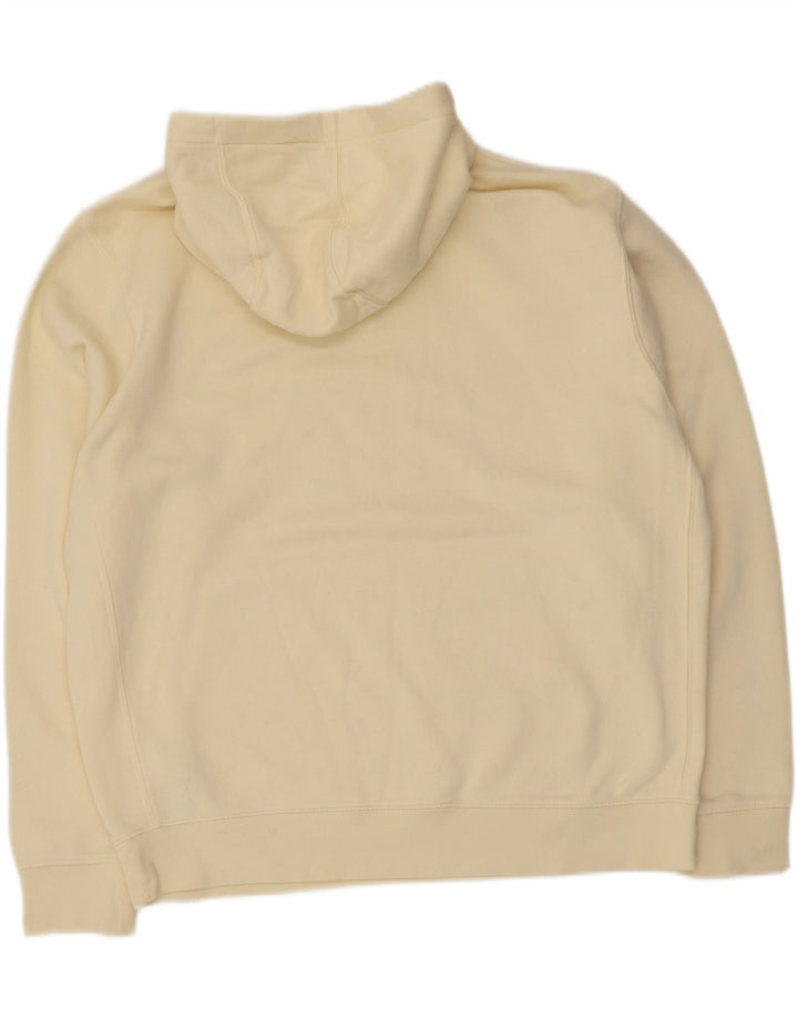 Męski sweter z kapturem Nike, duży, żółty, bawełniany