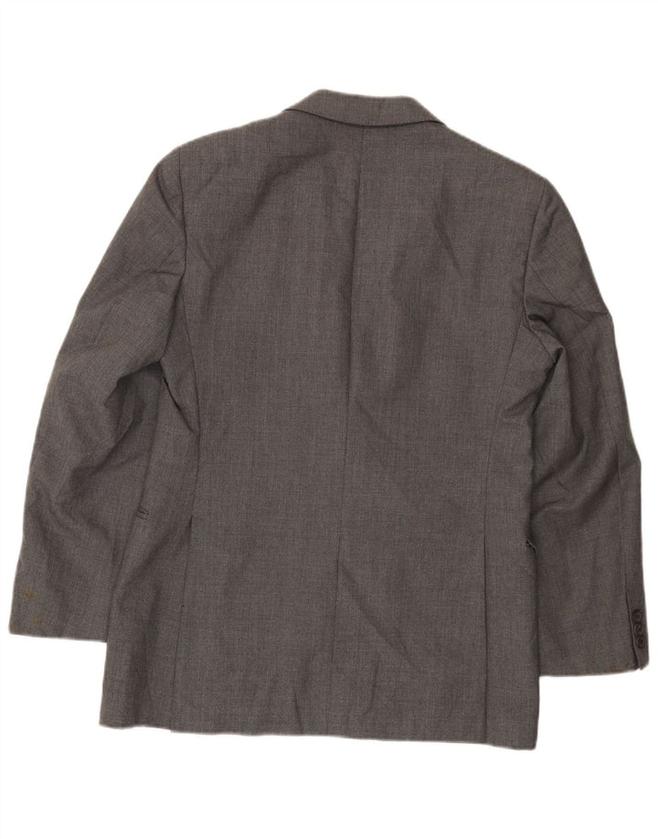 Męska marynarka zapinana na 2 guziki Aquascutum UK 36 Small Grey