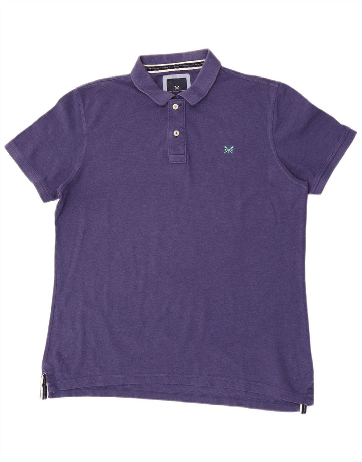 Męska koszulka polo XL Crew Clothing w kolorze granatowym