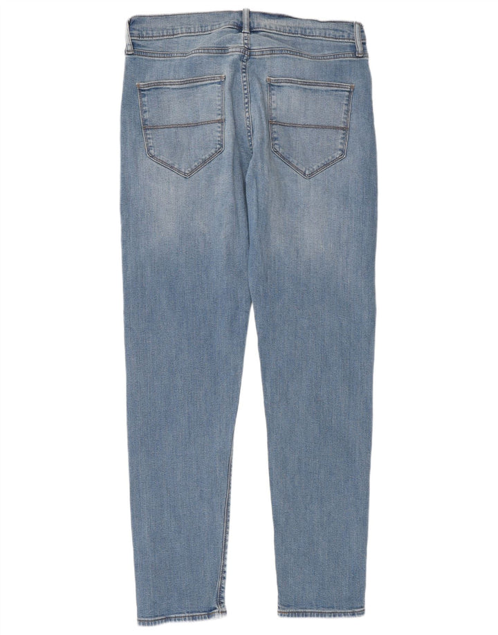 Marks & Spencer Męskie jeansy slim W32 L31 Niebieskie bawełniane