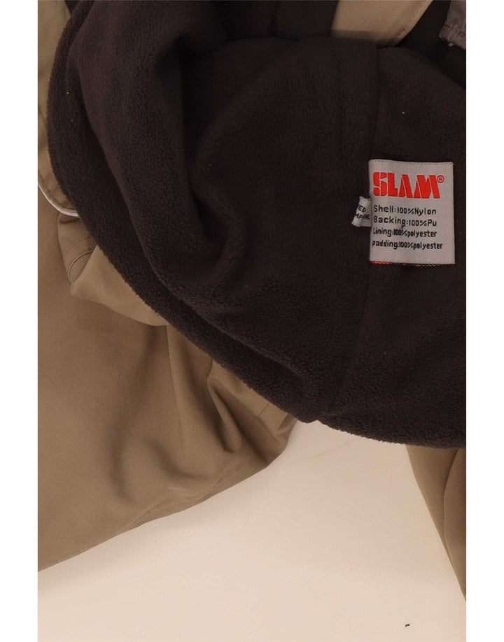 Męska kurtka bomberka Slam UK 44 2XL Beżowy nylon