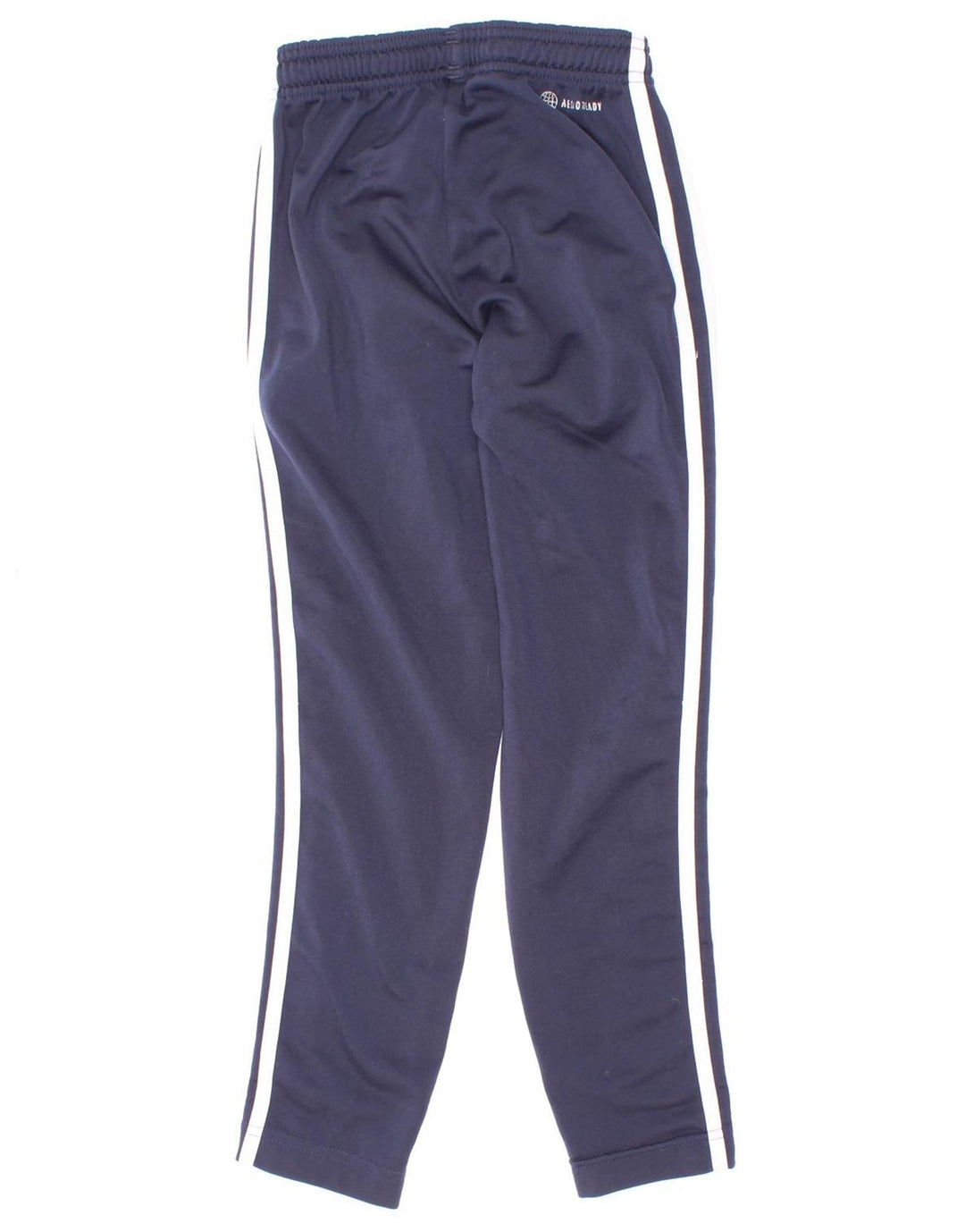 Chłopięce spodnie dresowe Adidas Aeroready 7-8 lat, granatowe, poliestrowe