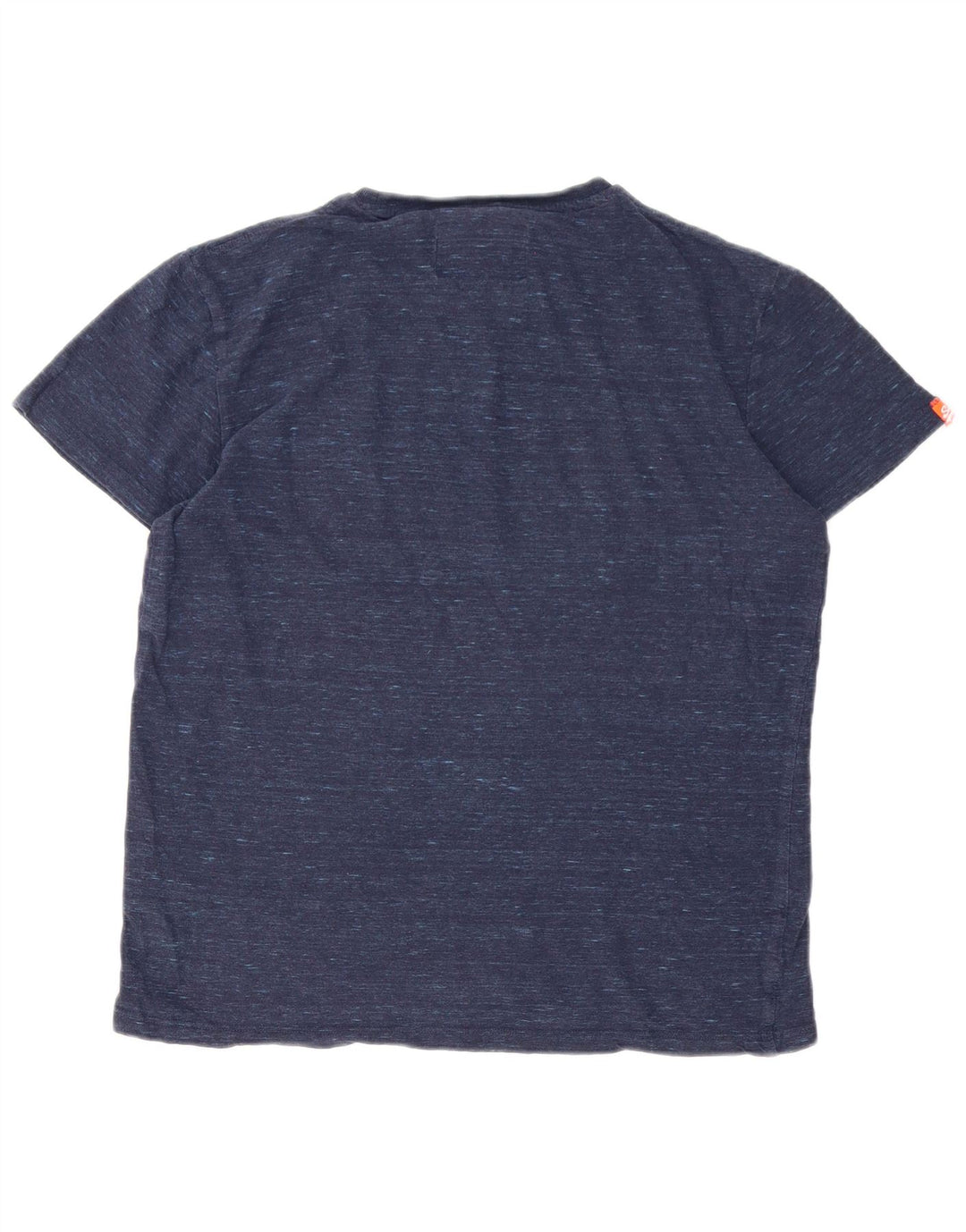 T-shirt męski Superdry, mały, bawełniany w granatowe plamki