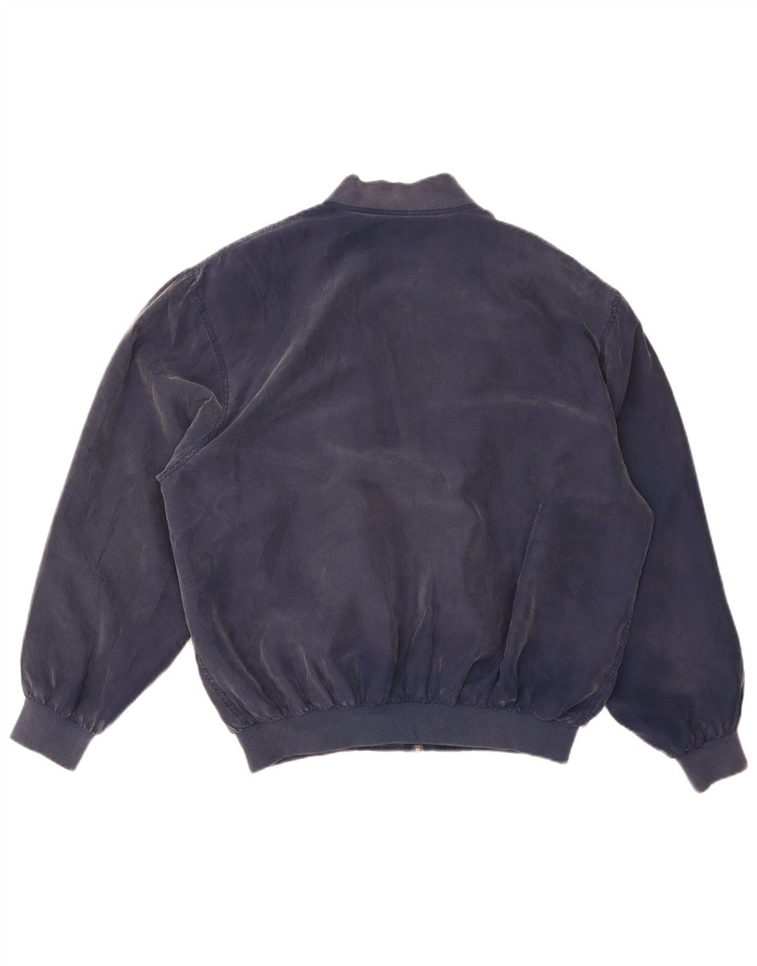 Męska kurtka bomberka Whitby UK 42 XL, granatowa, jedwabna