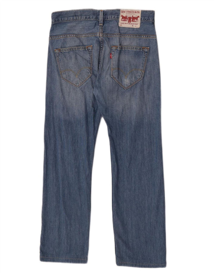 Damskie proste dżinsy Levi's W28 L26 Niebieskie