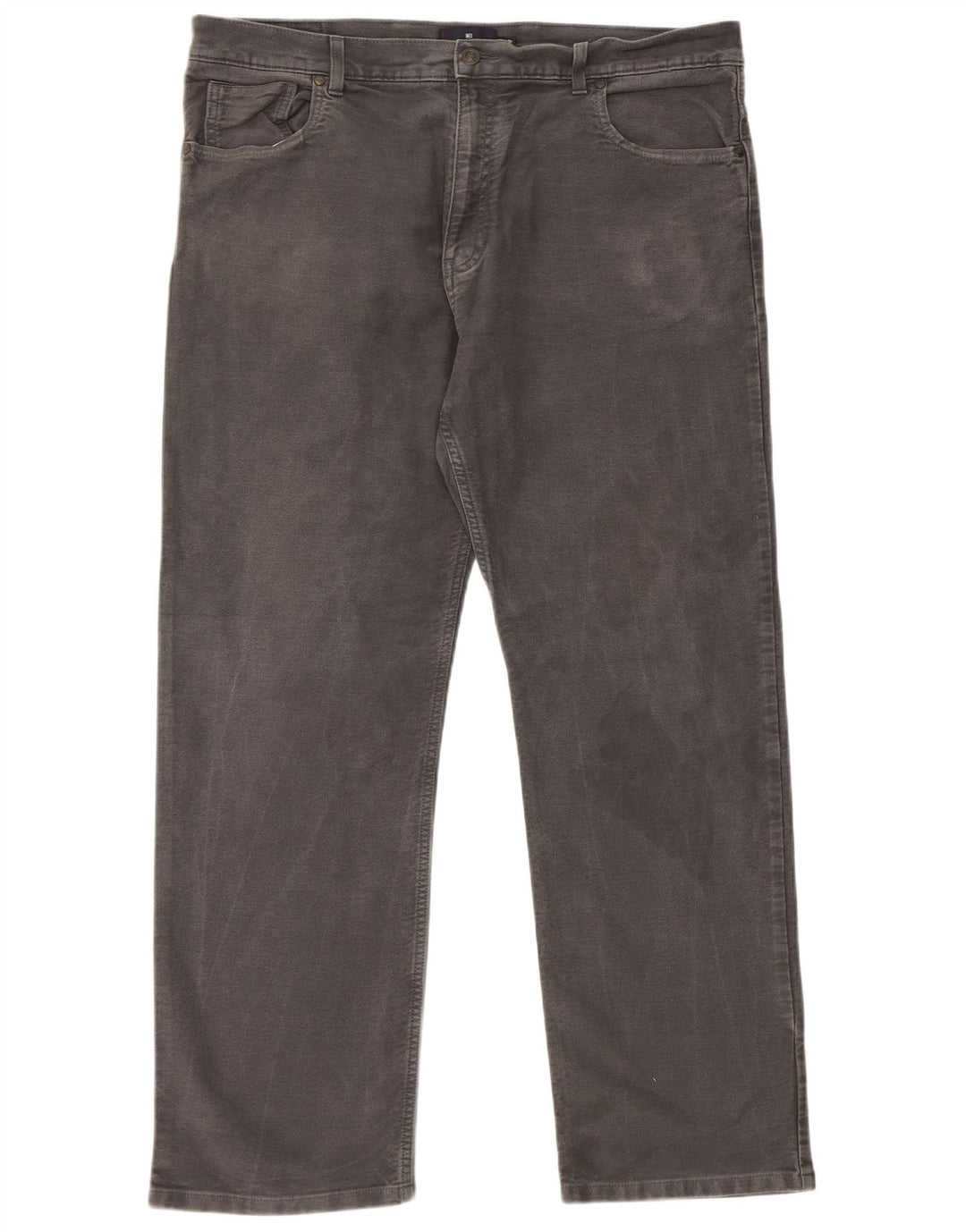 Męskie spodnie casual Marks & Spencer Blue Harbor Straight W40 L31 szare