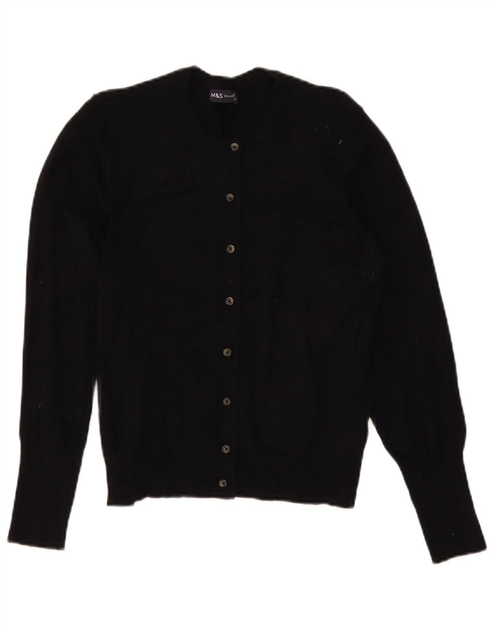 Sweter damski Marks & Spencer UK 12, średni czarny, wiskoza