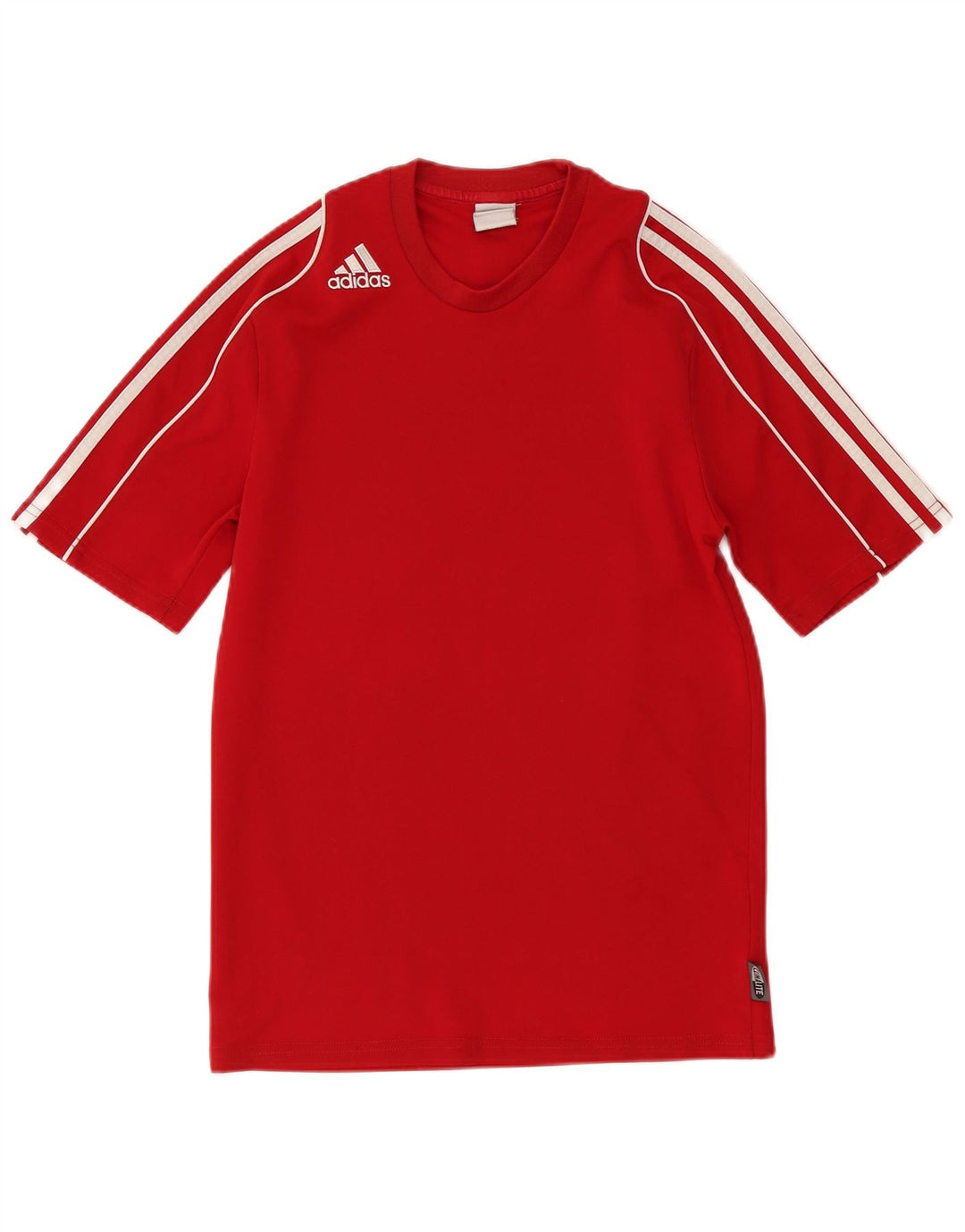 Adidas Męski T-shirt Climalite Top Mały Czerwony Poliester