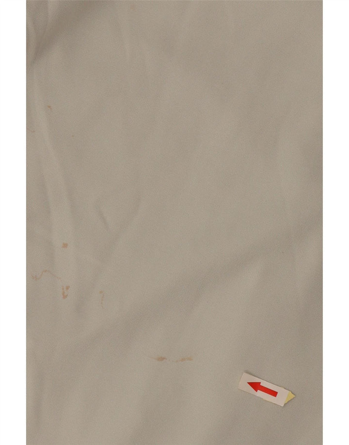 Męska kurtka dresowa ASICS, średni biały poliester