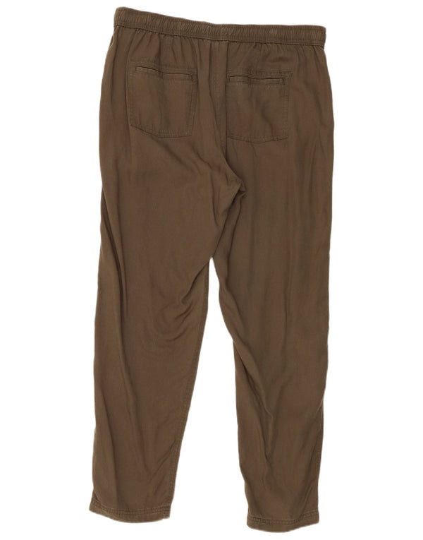 Marks & Spencer Damskie zwężane spodnie Chino UK 14 Large W32 L28 Khaki