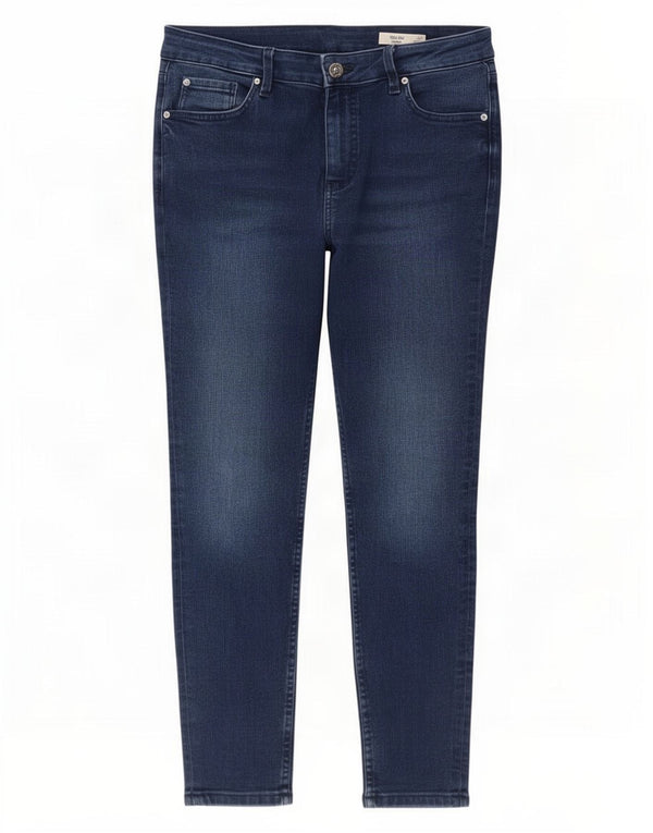 Marks & Spencer Damskie The Ivy Skinny Jeans UK 14 Large W32 L26 Niebieskie Bawełniane
