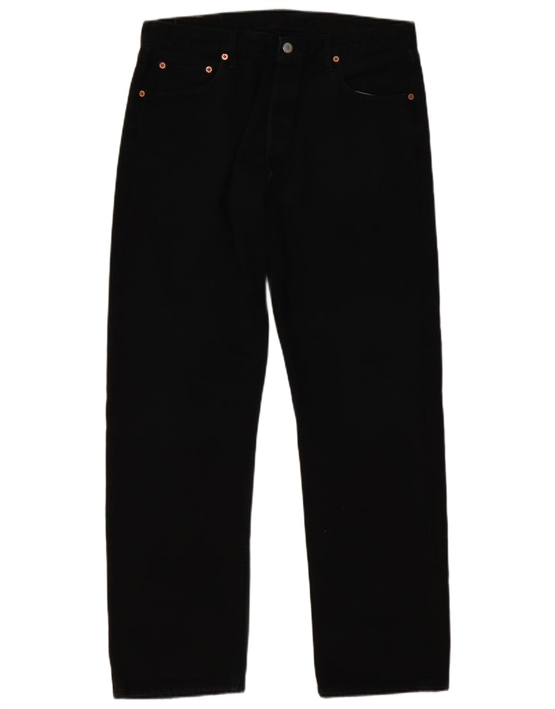 Męskie jeansy Levi's 501 Straight W36 L32 Czarne