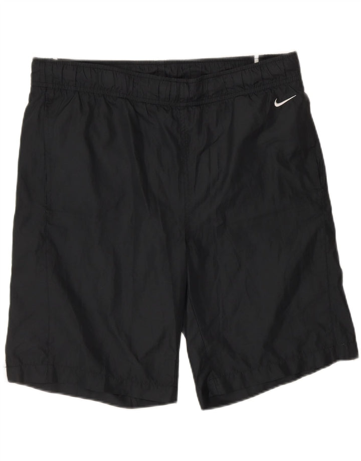 Męskie spodenki sportowe NIKE, małe, czarne, z poliestru