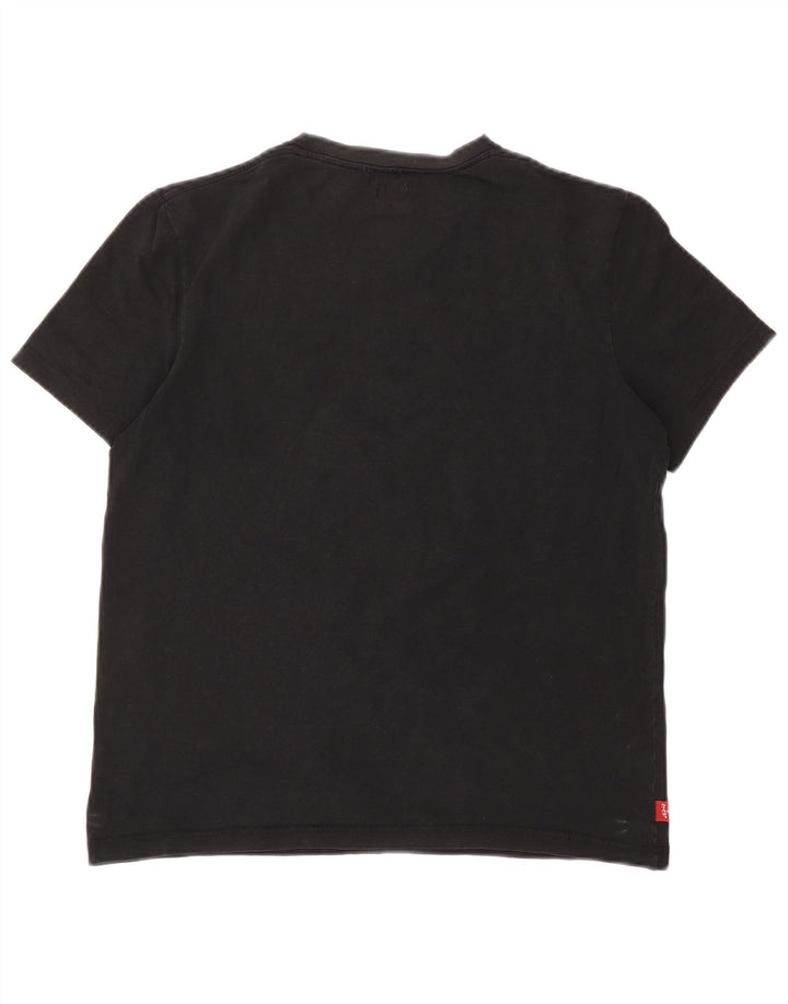 Męski T-shirt Levi's Top, duży, granatowy, bawełniany