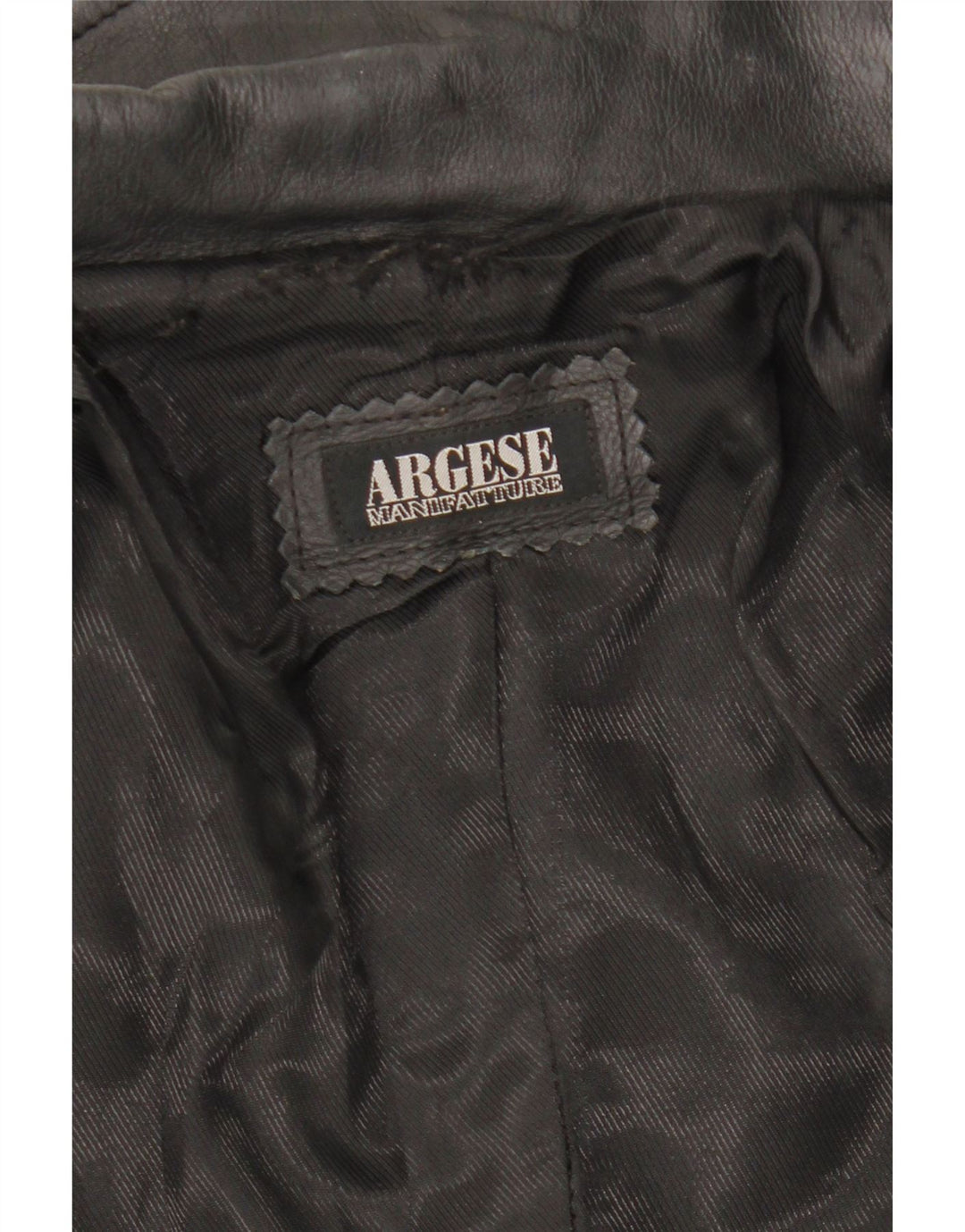 VINTAGE damski płaszcz skórzany UK 10 mały czarny