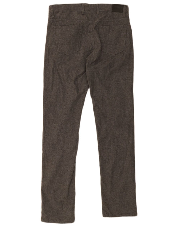 Spodnie męskie Massimo Dutti Slim Fit EU 38 Small W30 L32 Szara bawełna