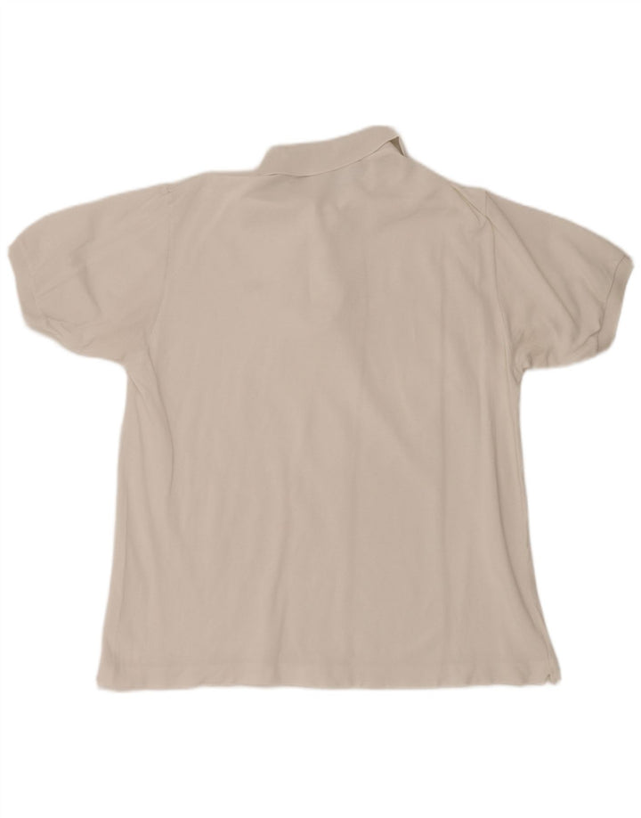 Męska koszulka polo Lacoste, rozmiar 6, XL, biała