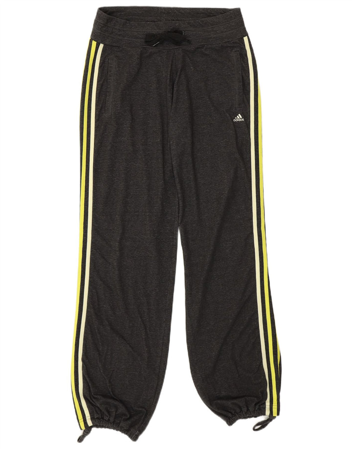 Damskie spodnie dresowe ADIDAS Climalite Joggers UK 8/10 Small Grey