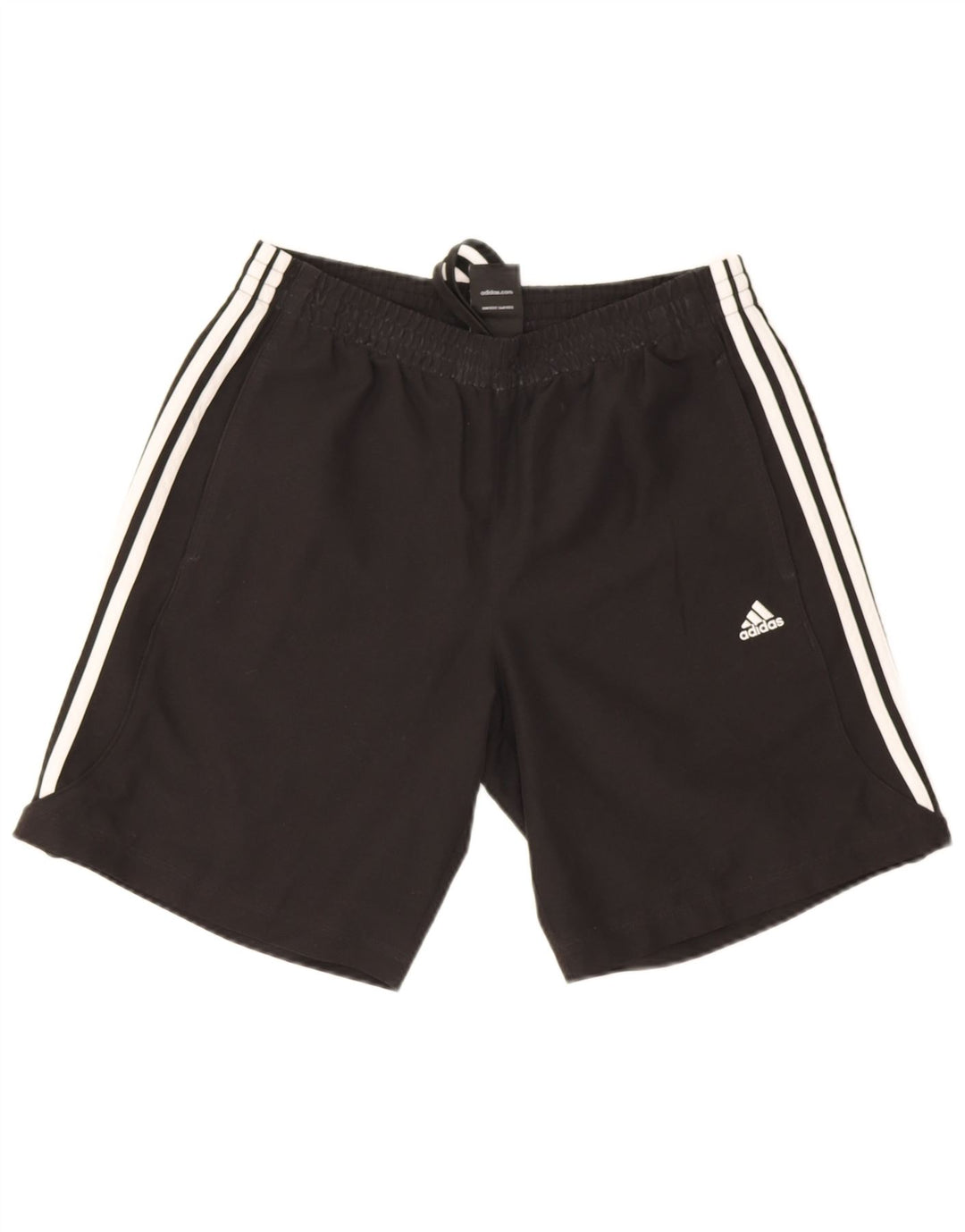 Męskie spodenki sportowe Adidas Climalite, średni czarny poliester