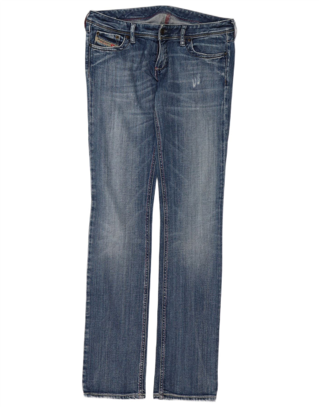 DIESEL Damskie jeansy slim W31 L35 Niebieskie bawełniane