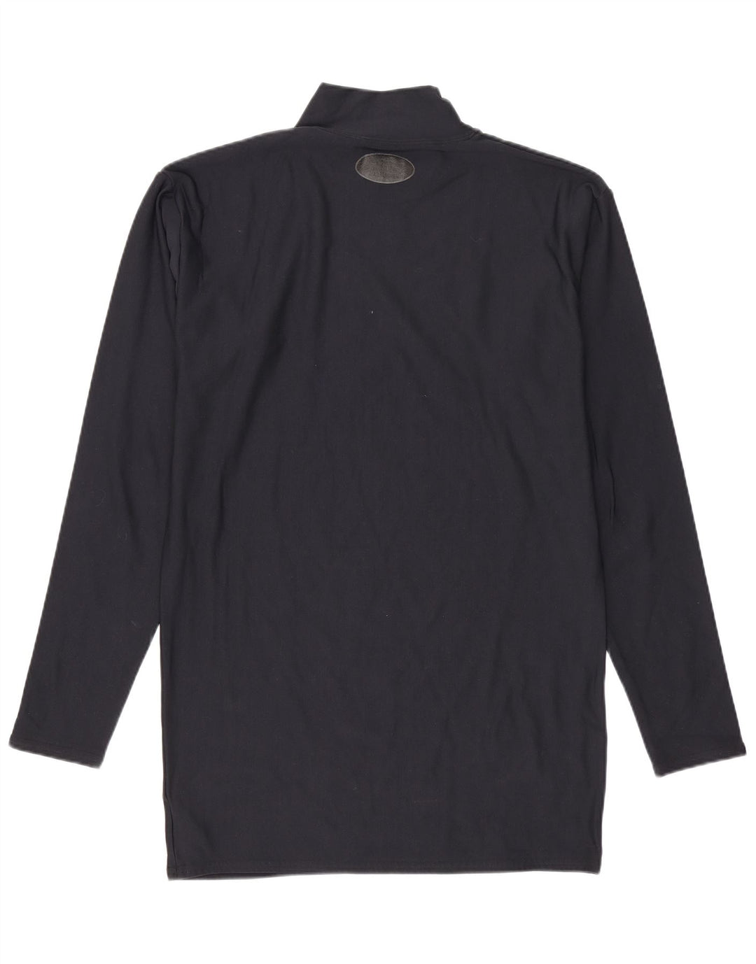 Męski top z długim rękawem Under Armour, średni granatowy nylon