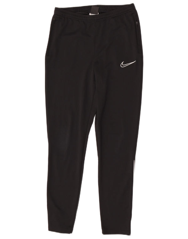 Męskie spodnie dresowe Nike Dri Fit, małe, czarne, poliestrowe