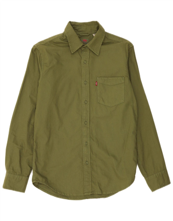 Koszula męska Levi's o standardowym kroju, mała, bawełniana w kolorze khaki