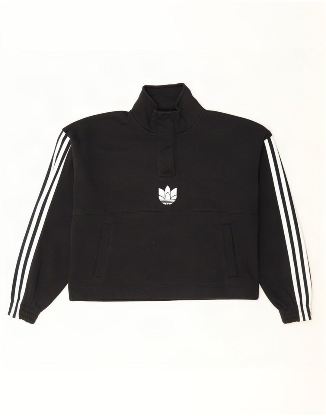 Damska bluza Adidas Oversized Crop Neck Sweter UK 8 Small Black