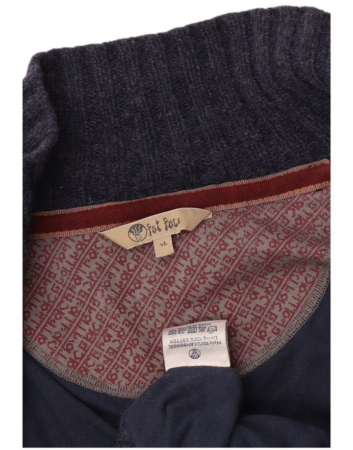 Sweter damski FAT FACE UK 18 XL, granatowy, wełniany