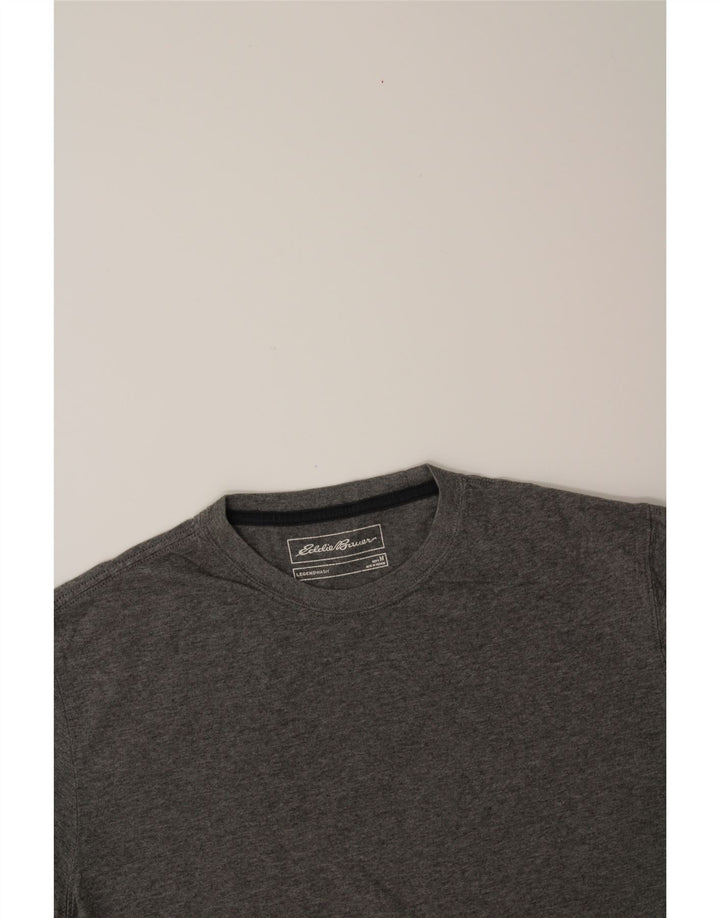 EDDIE BAUER Mens T-Shirt Top Medium Grey Cotton Vintage Eddie Bauer and Second-Hand Eddie Bauer from Messina Hembry 