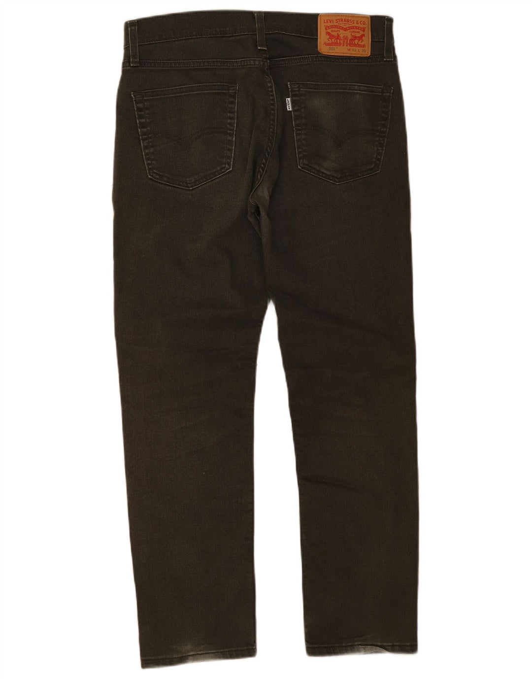 Męskie jeansy Levi's 511 Slim W32 L30 Zielona bawełna