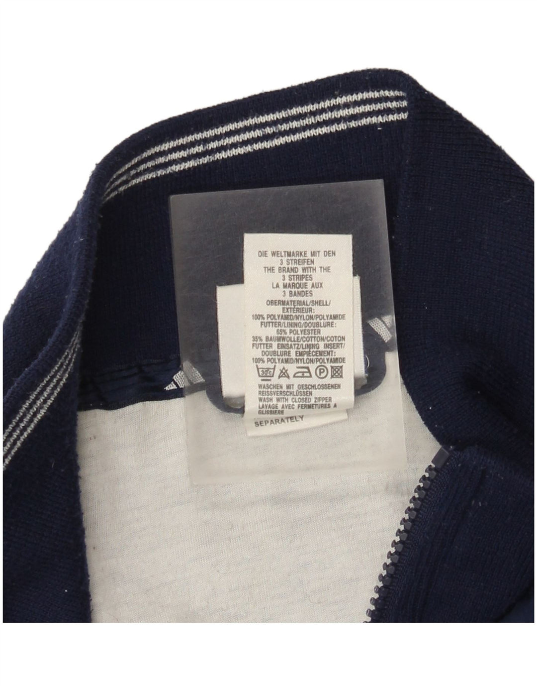 Damska kurtka wiatrówka Adidas Oversized UK 14 Średni granatowy poliamid