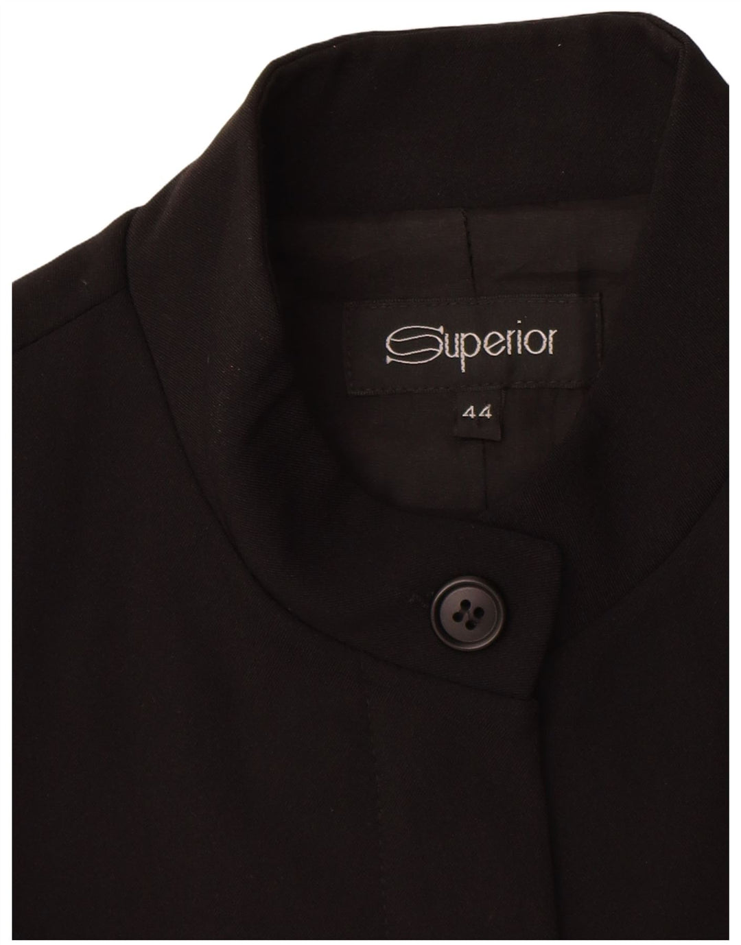 Doskonała damska marynarka z zamkiem błyskawicznym IT 44 Średni czarny poliamid