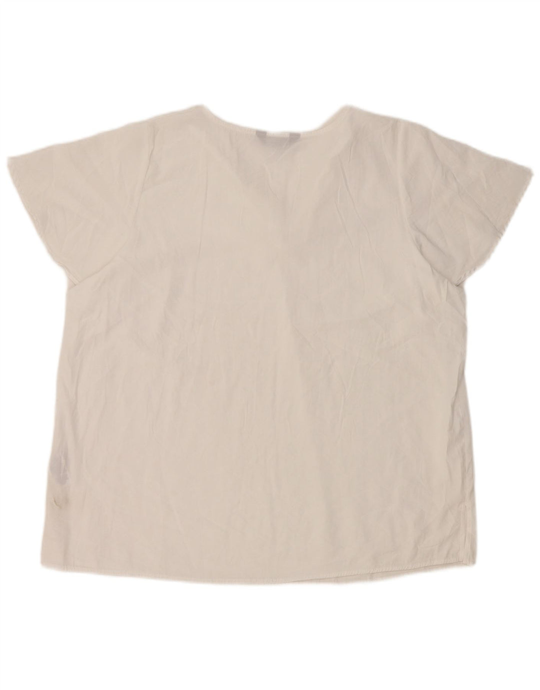 Bluzka damska Marks & Spencer UK 20 2XL Biała wiskoza