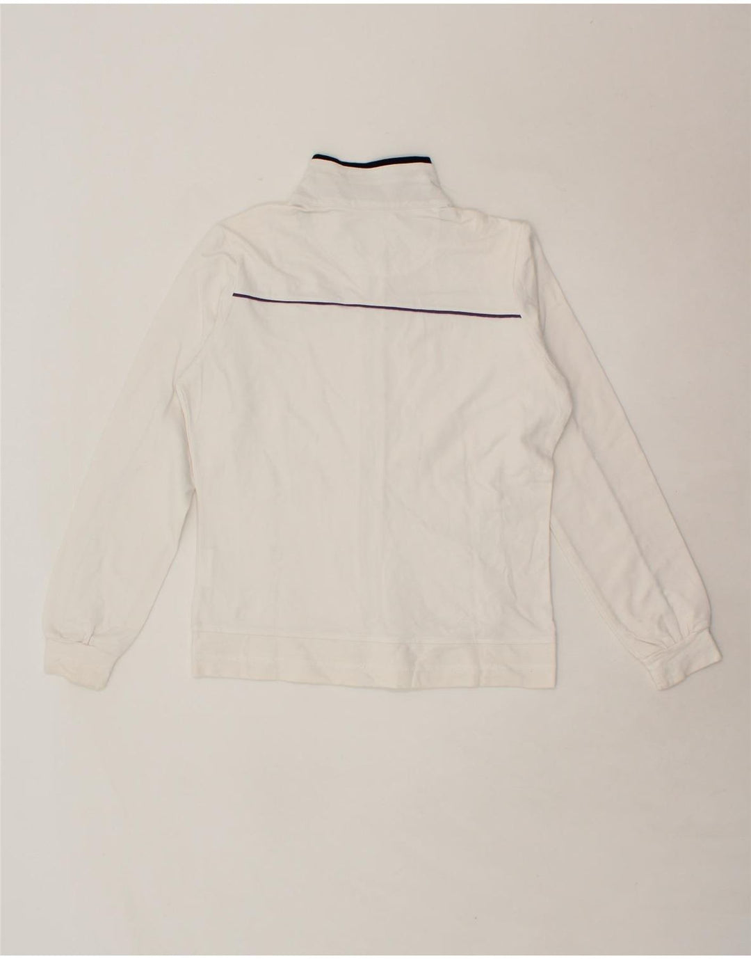 CHAMPION Womens Heritage Fit Tracksuit Top Jacket UK 14 Medium White Vintage Champion and Second-Hand Champion from Messina Hembry 