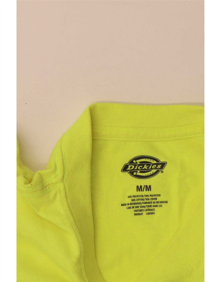Męski top Dickies z długim rękawem, średni zielony poliester