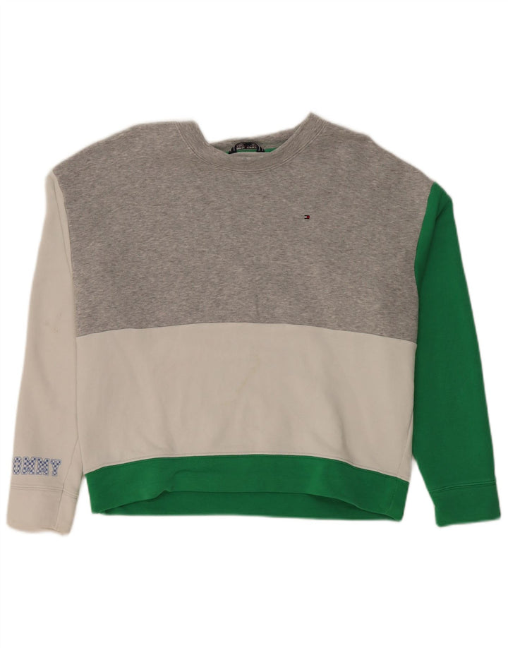 Damska bluza z grafiką Tommy Hilfiger UK 14, średnia, wielokolorowa