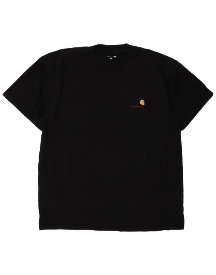 T-shirt męski Carhartt XL, czarny, bawełniany