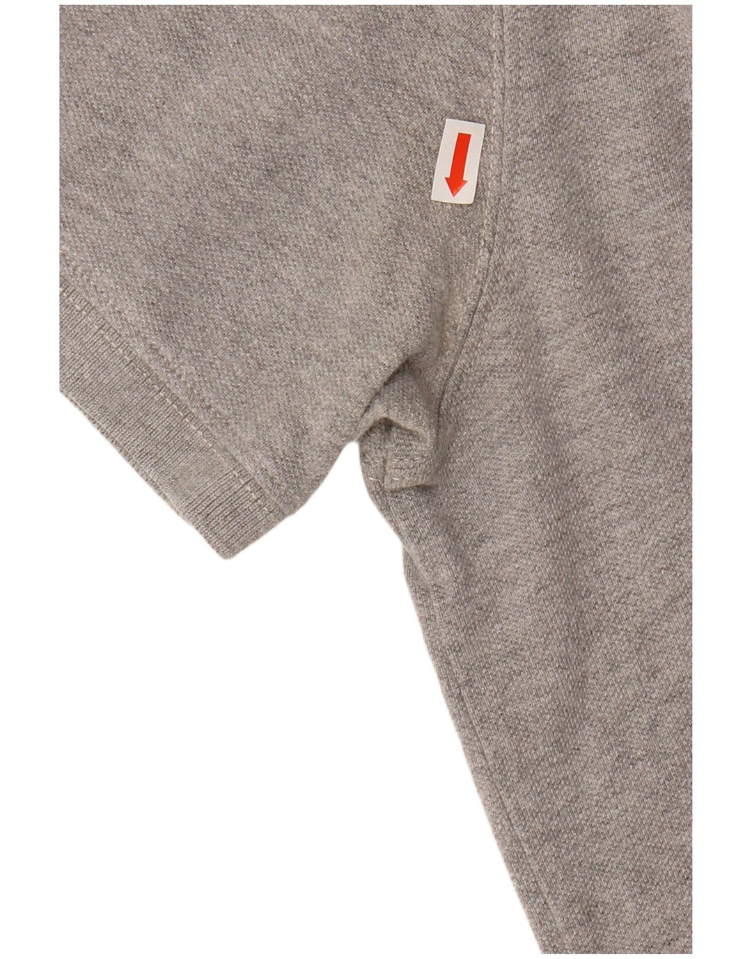 TOMMY HILFIGER Mens Polo Shirt Medium Grey Cotton
