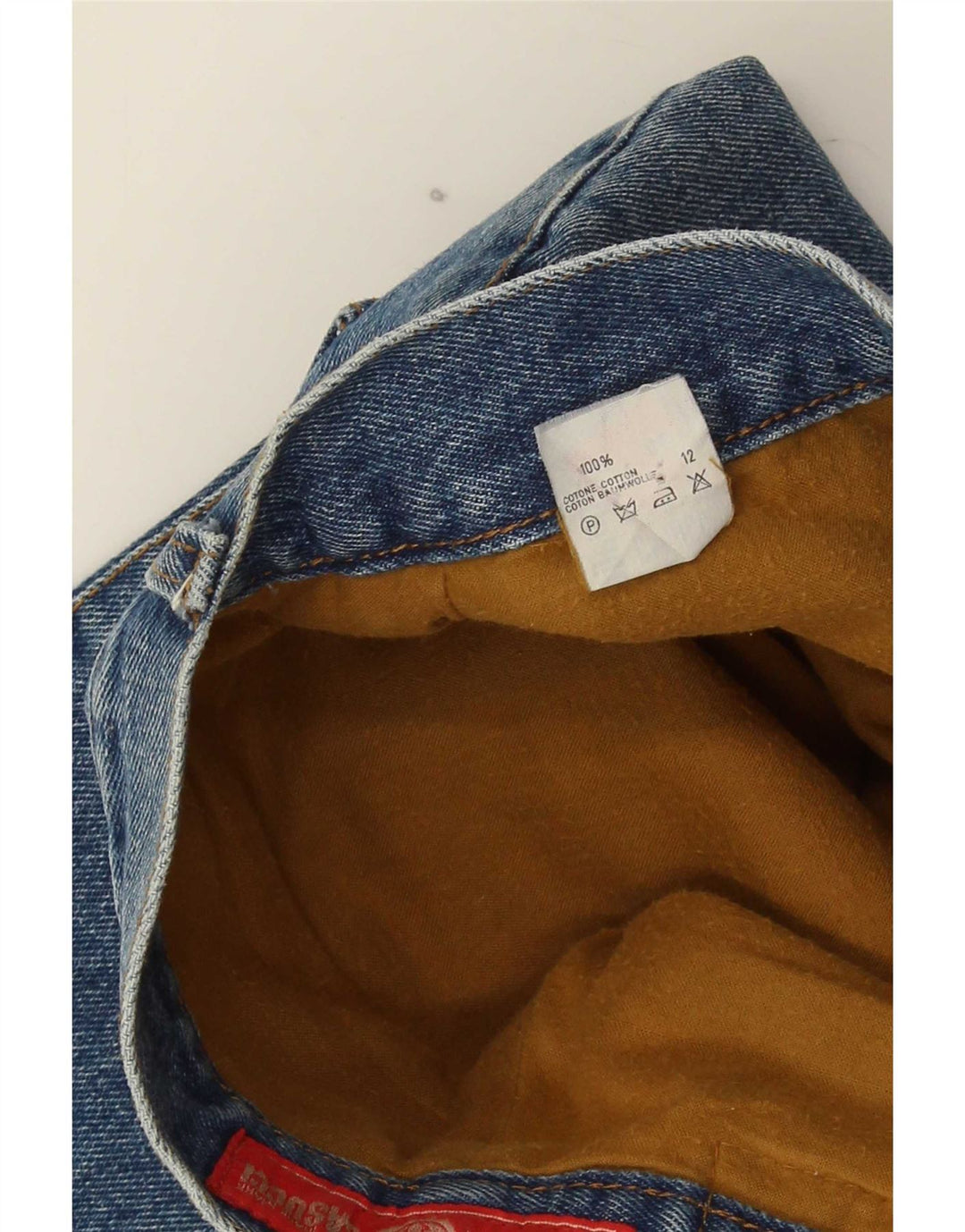 Damskie jeansy zwężane Casucci W26 L31 Niebieskie bawełniane