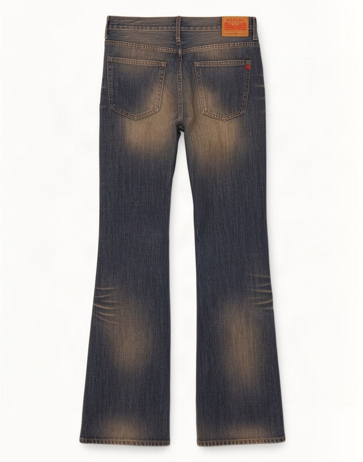 Damskie jeansy Levi's Bootcut W28 L32 Granatowa bawełna