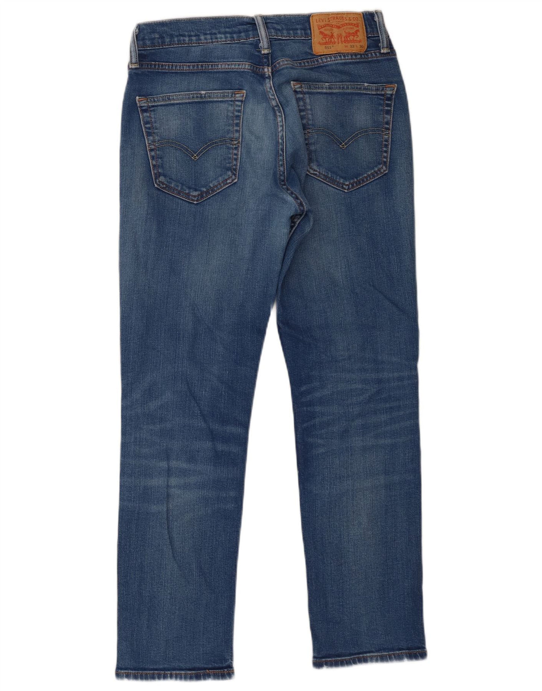 Męskie jeansy Levi's 511 Slim W32 L30 Niebieska bawełna