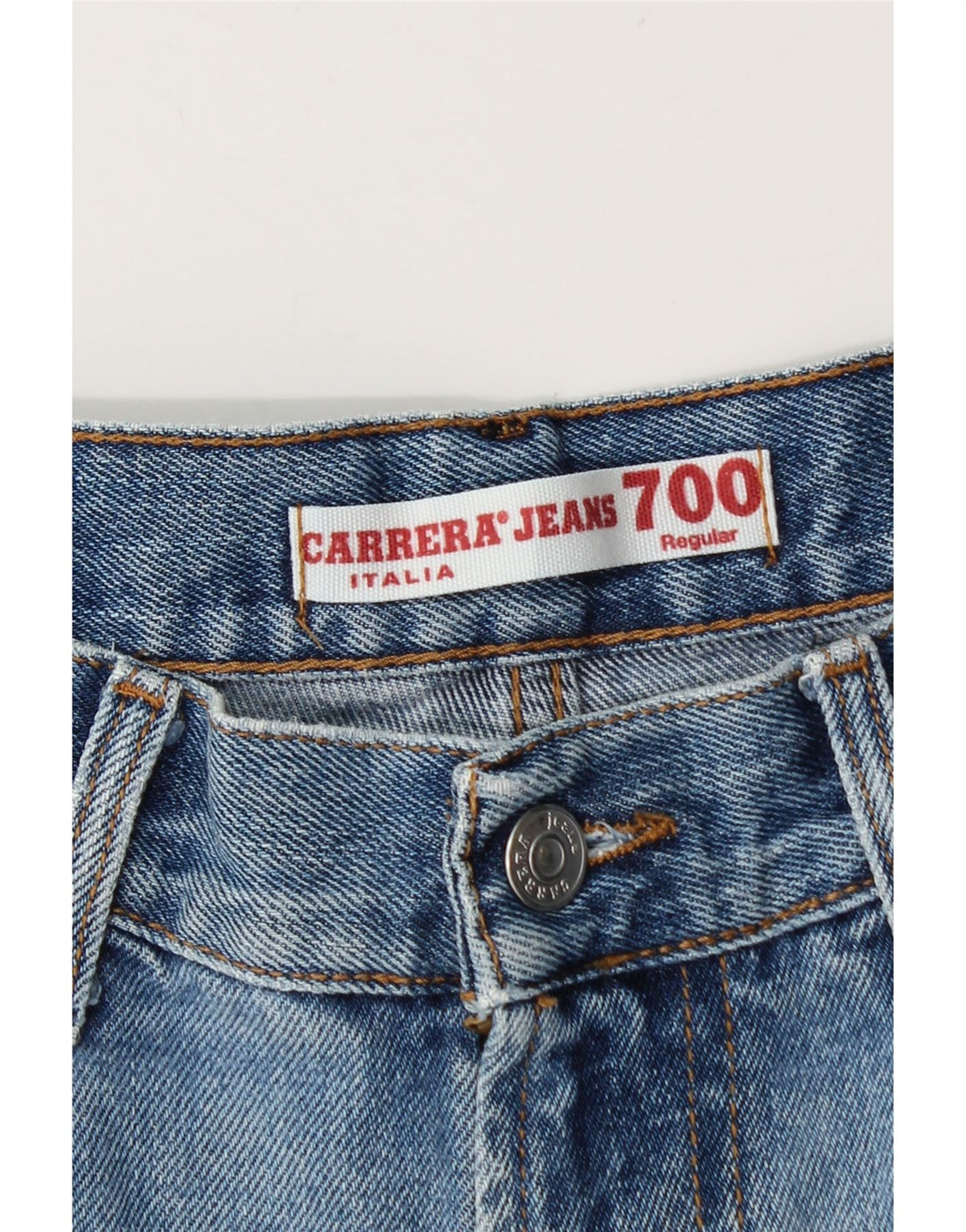 Męskie jeansy Carrera 700 Regular Straight W32 L31 Niebieskie