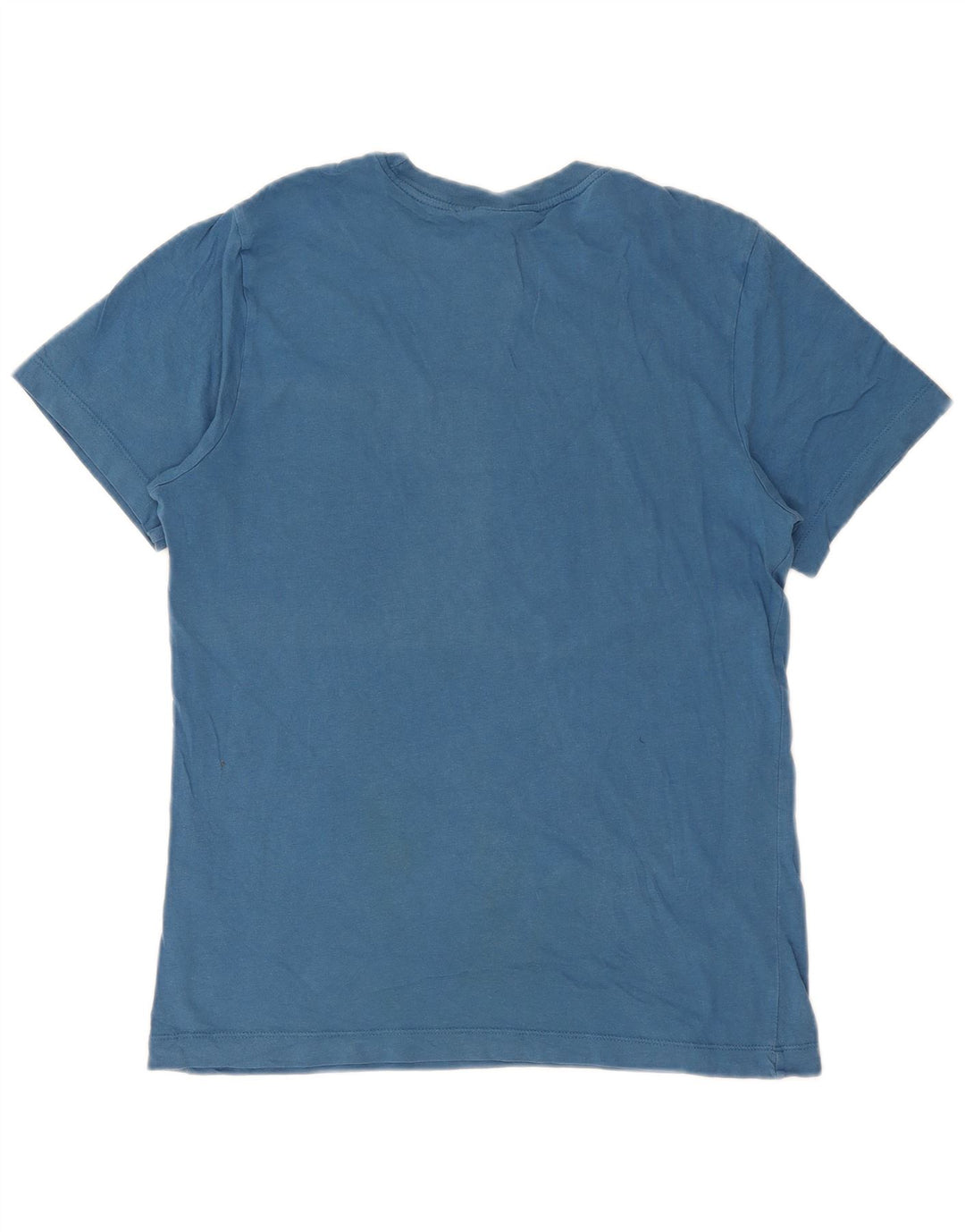 T-shirt męski Nike, mały, niebieski, bawełniany