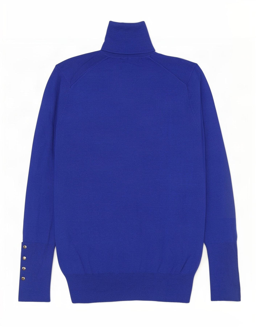 Damski sweter z golfem Zara UK 10 Small Blue Wiskoza